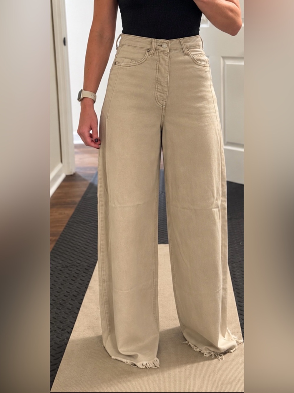 🤍 We The Free by Free People Wide-Leg Jeans — Size 26
